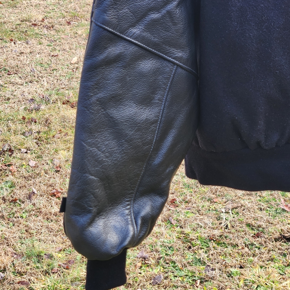 Reed Leather Sportswear Vintage Varsity Jacket XL - Picture 6 of 8